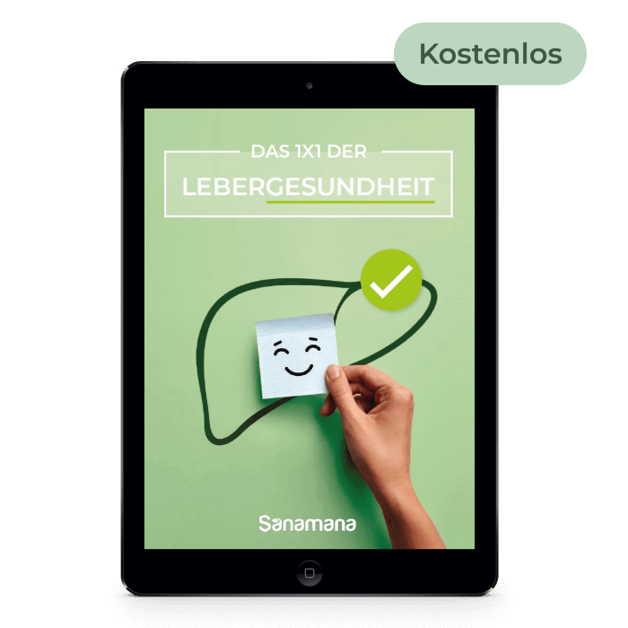 Kostenloses E-Book: Das 1 mal 1 der Lebergesundheit.
