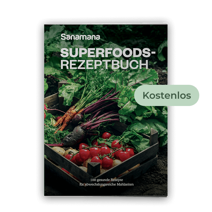 Kostenloses Sanamana Superfood Rezeptbuch
