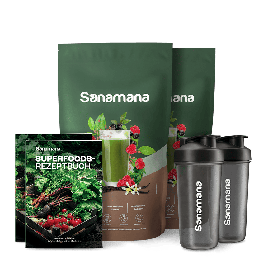 Sanamana SuperfoodsShake Für mehr Energie, Fokus und Wohlbefinden